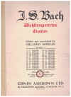 Bach Prelude & Fugue 16 in G minor piano sheet music