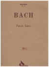 Bach French Suites (6 Petites Suites) piano music