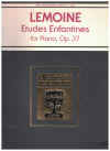 Lemoine Etudes Enfantines for Piano Op. 37 sheet music