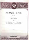 Pleyel Sonatine in C Piano Solo (A Andre Edition) sheet music