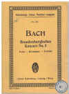 J S Bach Brandenburg Concerto No.5 in G Major Miniature Study Score