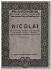 Used Nocolai miniature study score