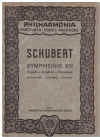 Used Schubert miniature study score