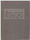 Used Mendelssohn Miniature Study Score for sale