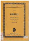 Used Corelli Concerto Grosso study score