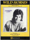 Wild Horses (1987 Gino Vannelli) sheet music