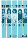 We Built This City (1985 Starship) sheet music