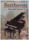 Beethoven Moonlight Sonata piano sheet music score with CD