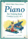 Alfred's Basic Piano Library Ear Training Book Complete Levels 2 and 3 For The Later Beginner