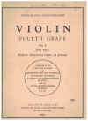 AMEB Violin Examinations No. 3 Fourth Grade 1964