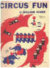 Circus Fun by William Scher easy piano book