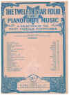 The Twelfth Star Folio Of Pianoforte Music