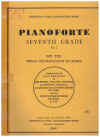 AMEB Pianoforte Examinations No. 7 Seventh Grade 1969