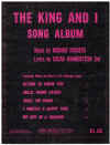 The King And I Song Album piano songbook