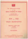 ABRSM Violin Examinations 1959 and 1960 Grade IV Lists A and B