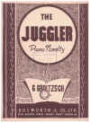 The Juggler (Le Jongleur) Piano Novelty used sheet music