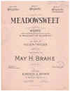 Meadowsweet from Song Cycle for Four Voices 'A Pageant of Summer' sheet music