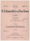 O, Falmouth Is A Fine Town from the album 'Vignettes' original sheet music
