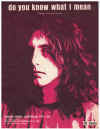 Do You Know What I Mean (1971 Lee Michaels) original used sheet music