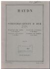 Haydn Streichquartett in D Major, Op. 64 No. 5 for String Ensemble Miniature Study Score