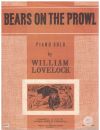 William Lovelock: Bears On The Prowl for piano solo