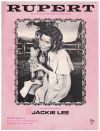 Rupert (1970 Jackie Lee) used sheet music