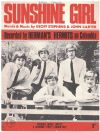 Sunshine Girl (1968 Herman's Hermits) used sheet music