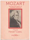 Mozart Ten Popular Pieces Of Moderate Difficulty