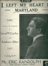 I Left My Heart In Maryland (1920) sheet music