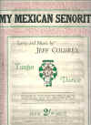 My Mexican Senorita used sheet music