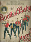 Bootles' Baby March Eille Norwood dedicated to John Strange Winter (c.1890) used original piano sheet music score for sale in Australian second hand music shop