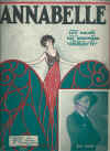 Annabelle 1923 sheet music