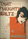 That Naughty Waltz 1920 sheet music