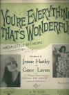 You're Everything That's Wonderful (And A Little Bit More) sheet music