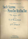 She Is Sleeping 'Neath The Old Oak Tree 1923 sheet music