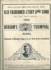 Old Fashioned Story and Song (Miriam's Triumphal Song) sheet music