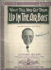 Wait Till You Get them Up In The Air, Boys 1919 sheet music