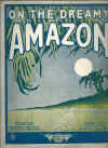 On The Dreamy Amazon 1919 sheet music score for sale