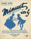 Minuet in G by L van Beethoven sheet music