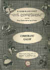 Dmitri Kabalevsky Comedians' Galop from 'The Comedians' Op.26 sheet music