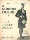 A Gordon For Me (The Pride Of Them All) used sheet music