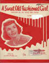A Sweet Old Fashioned Girl (Skoob-el-ee Doo-bee-dum) used sheet music