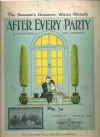 After Every Party 1922 sheet music