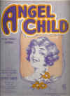Angel Child 1922 sheet music
