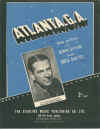 Atlanta G.A. sheet music