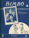 Bimbo used sheet music