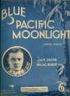 Blue Pacific Moonlight 1930 sheet music