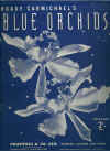 Blue Orchids 1939 sheet music