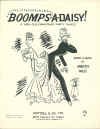 Boomps-A-Daisy! 1939 sheet music