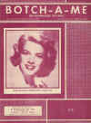 Botch-A-Me (Ba-Ba-Baciami Piccina) used sheet music
